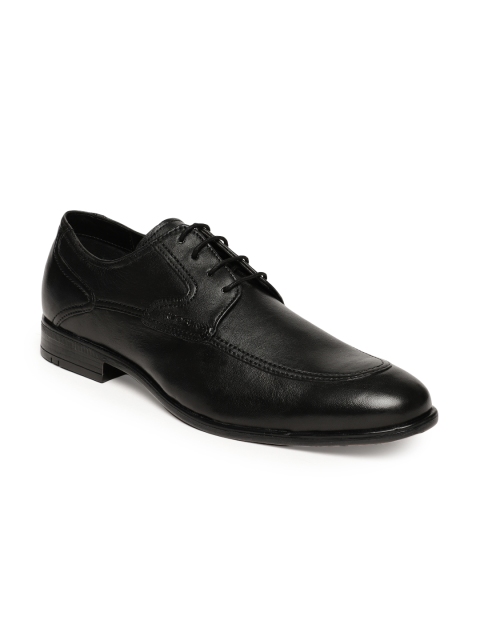 

Ruosh Men Black AW17 LFS BRITAIN 1B Solid Leather Formal Shoes