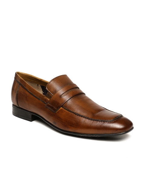 

Ruosh Men Tan AW17 LFS DROOG 2A Solid Slip-on Leather Formal Shoes