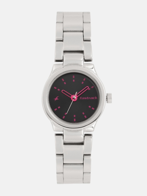 

Fastrack Women Black Analogue Watch NK6114SM02