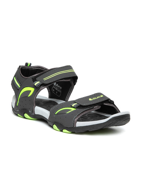 

Duke Men Charcoal Grey Sports Sandals