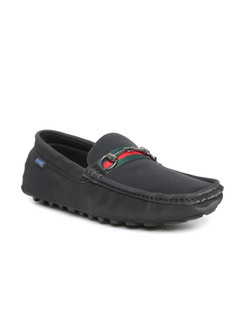 

Duke Men Black Driving Shoes