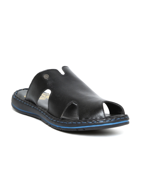 

Duke Men Black Comfort Sandals