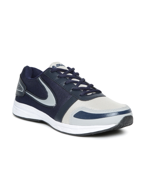 

Duke Men Navy & Grey Running Shoes, Navy blue