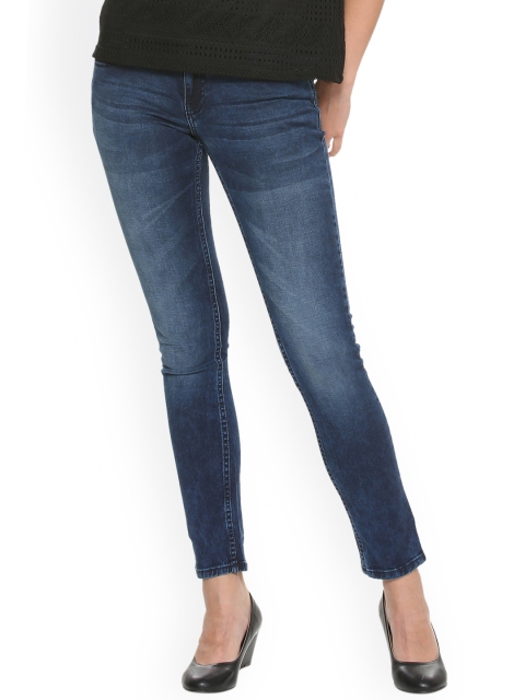 

Van Heusen Woman Women Blue Regular Fit Mid-Rise Clean Look Stretchable Jeans