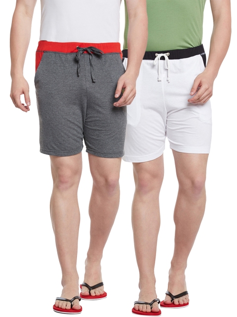 

VIMAL JONNEY Men Set of 2 Lounge Shorts N9A_N9W_02, Grey