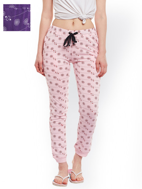 

VIMAL JONNEY Women Pack of 2 Joggers F4_PRT_NO.6, Pink