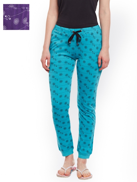 

VIMAL JONNEY Women Pack of 2 Joggers F4_PRT_NO.6, Turquoise blue