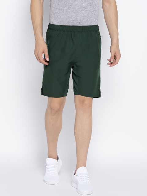 

People Men Green Solid Shorts
