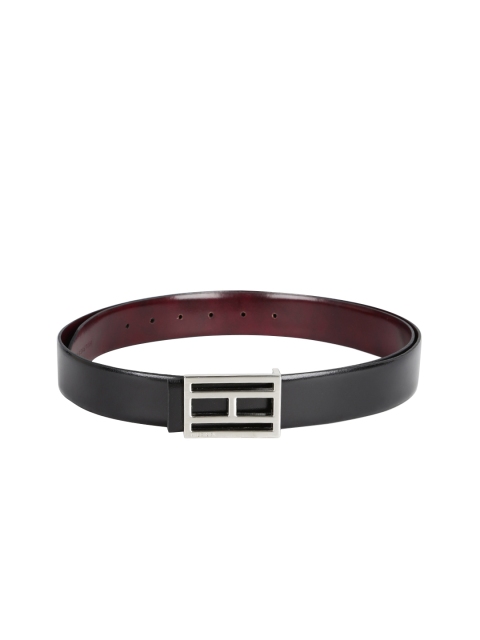 

Tommy Hilfiger Men Brown & Black Solid Belt