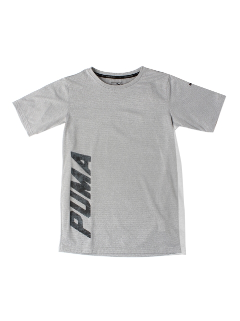 

Puma Boys Grey Printed Round Neck T-shirt