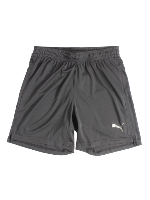 

Puma Boys Charcoal Solid Regular Fit Regular Shorts