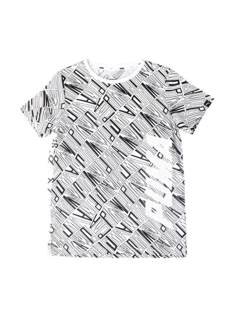 

Puma Boys Grey Printed Round Neck T-shirt