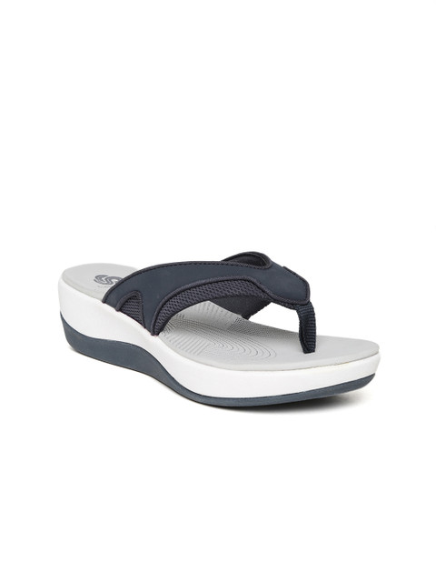 

Clarks Women Blue Solid Synthetic One Toe Flats