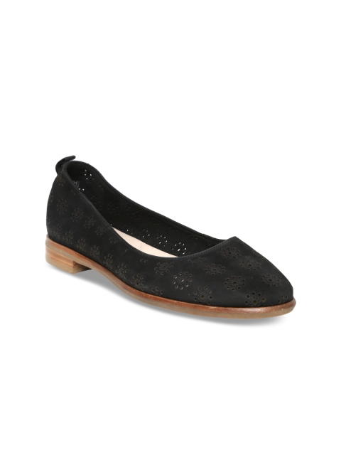 

Clarks Women Black Ballerinas