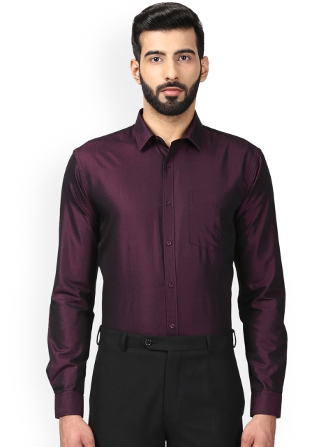

Next Look Men Maroon Slim Fit Solid Formal Shirt