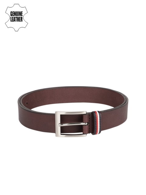 

Tommy Hilfiger Men Brown Solid Genuine Leather Belt