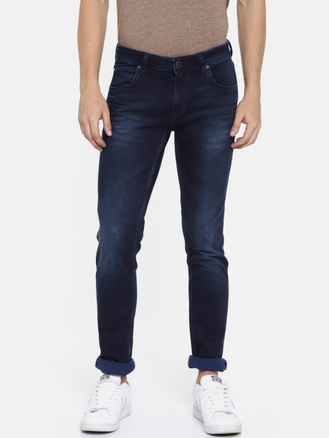

Killer Men Blue Slim Fit Mid-Rise Clean Look Stretchable Jeans