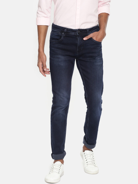 

Killer Men Blue Slim Fit Mid-Rise Clean Look Stretchable Jeans