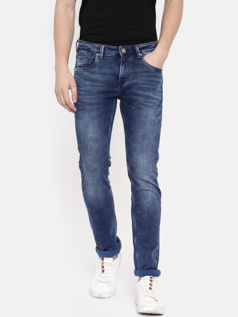 

Killer Men Blue Slim Fit Mid-Rise Clean Look Stretchable Jeans