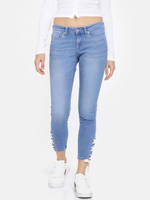 

Vero Moda Women Blue Slim Fit Mid-Rise Clean Look Stretchable Jeans