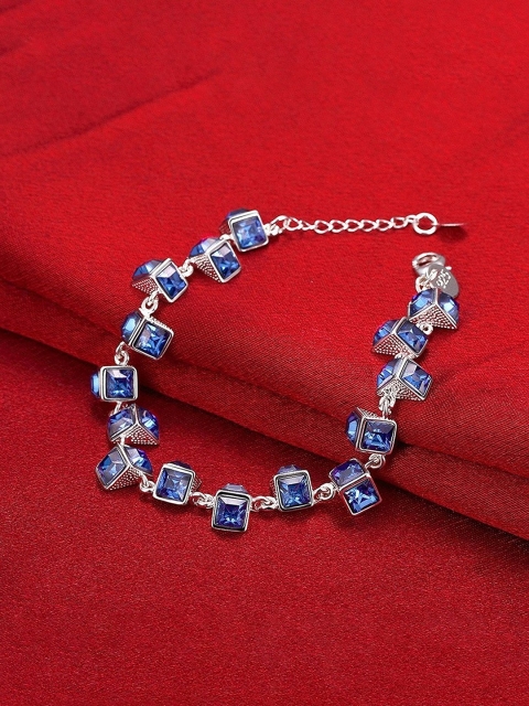 

Peora Silver-Plated Alloy Link Bracelet