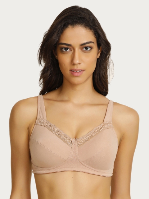 

Zivame Beige Solid Non-Wired Non Padded T-shirt Bra ZI0ZPCTB100SKIN