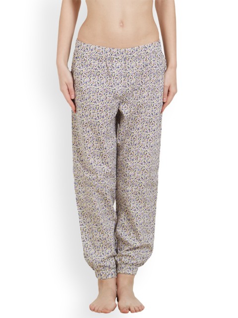 

Mystere Paris Women Multicoloured Printed Lounge Pants G284A, Multi
