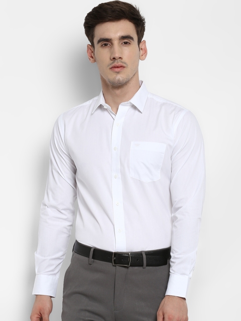 

Red Tape Men White Regular Fit Solid Formal Shirt