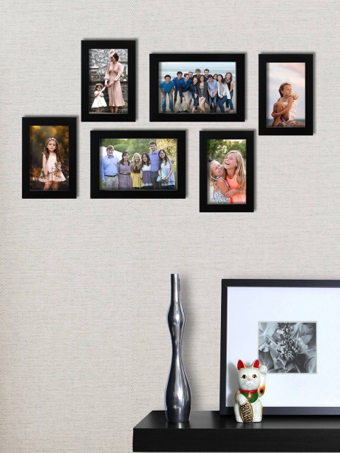 

Random Set of 6 Black Photo Frames