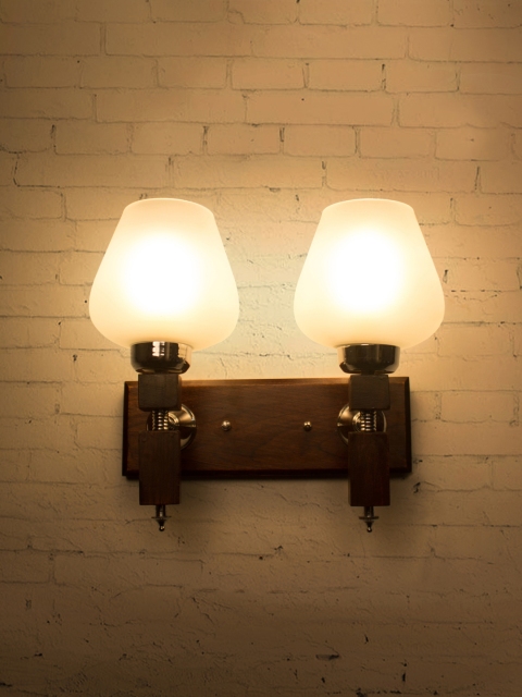 

Fos Lighting Brown Solid Wallchiere