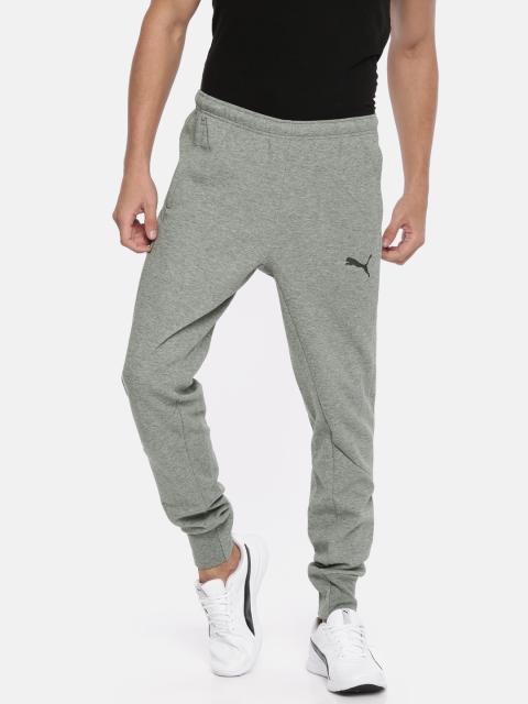 

Puma Men Grey Ascension Casuals Solid Joggers