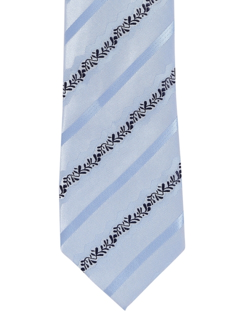 

Alvaro Castagnino Blue & Black Striped Skinny Tie
