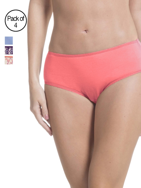 

Jockey Women Pack of 4 Assorted Hipster Briefs 1636-0210
