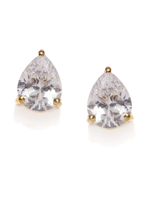 

Amavi Gold-Plated Teardrop-Shaped Studs