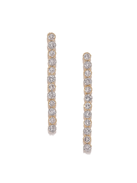 

Amavi Gold-Plated Contemporary Drop Earrings