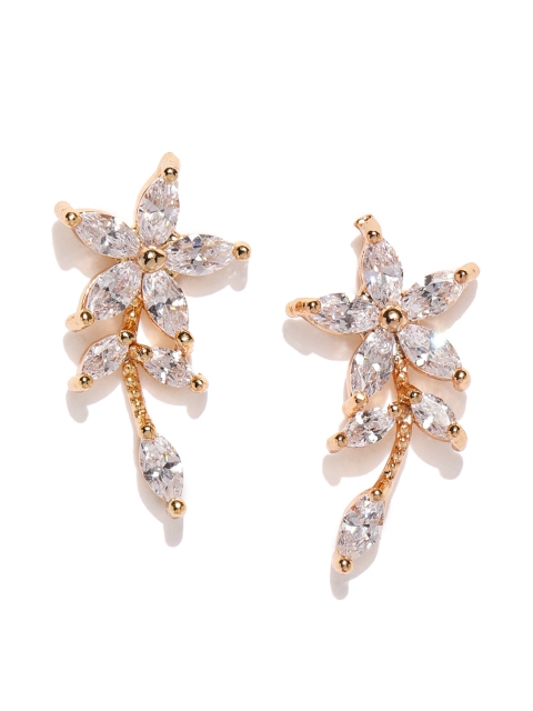 

Amavi Gold-Toned Floral Studs