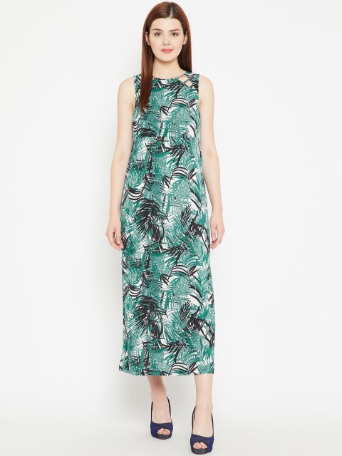 

OVS Women Green Printed Maxi Dress
