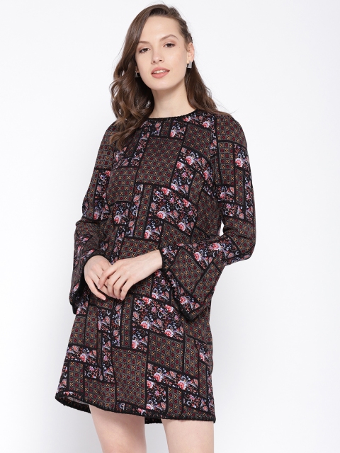 

OVS Women Black Printed Shift Dress