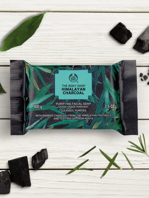 

THE BODY SHOP Unisex Black Himalayan Charcoal Purifying Facial Soap 100 gm