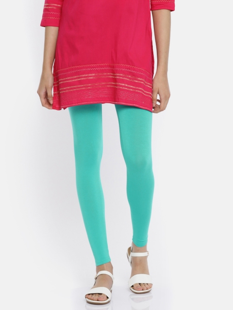

Melange by Lifestyle Blue Ankle Length Leggings