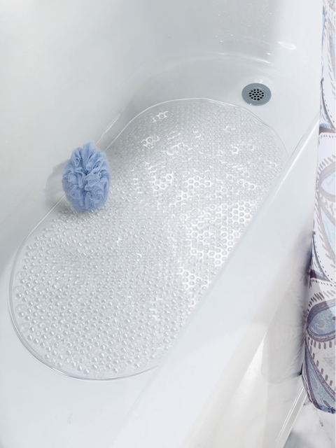 

INTERDESIGN White Bath Mat