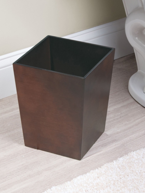 

INTERDESIGN Brown Waste basket Trashcan