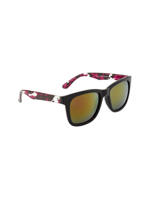 

Ted Smith Unisex Wayfarer Sunglasses TS-5028_C2, Orange