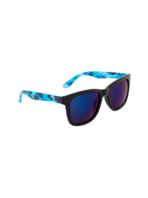 

Ted Smith Unisex Wayfarer Sunglasses TS-5028_C4, Blue
