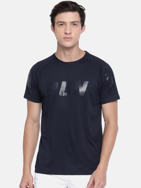 

Proline Active Men Navy Blue Printed Round Neck T-shirt