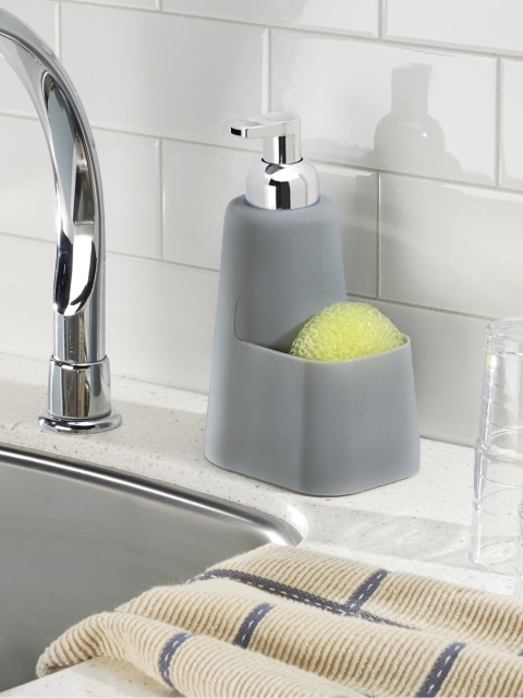 

INTERDESIGN Grey Soap Dispenser