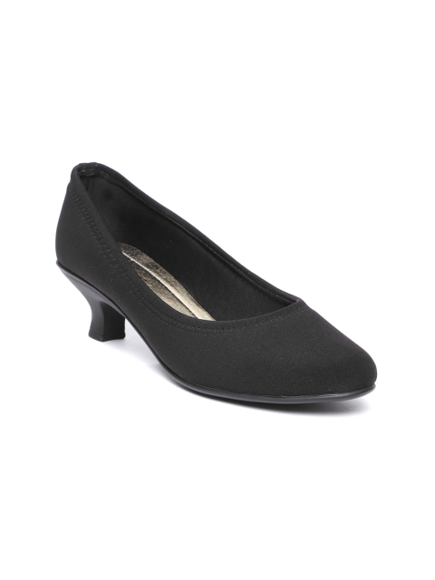 

Inc 5 Women Black Solid Pumps