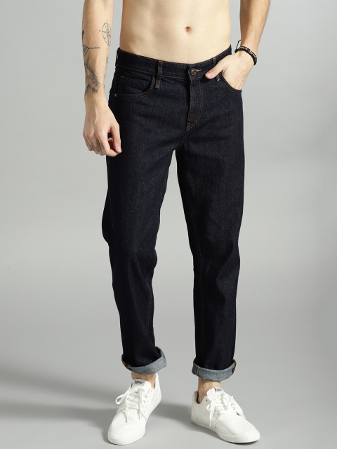 

Roadster Men Navy Blue Slim Fit Mid-Rise Clean Look Jeans