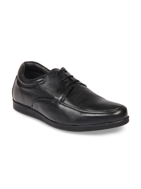 

Franco Leone Men Black Formal Leather Derbys