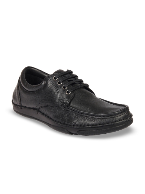 

Franco Leone Men Black Leather Loafers